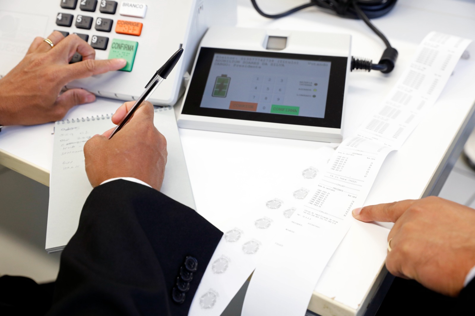 Foto: Alejandro Zambrana / Secom / TSE